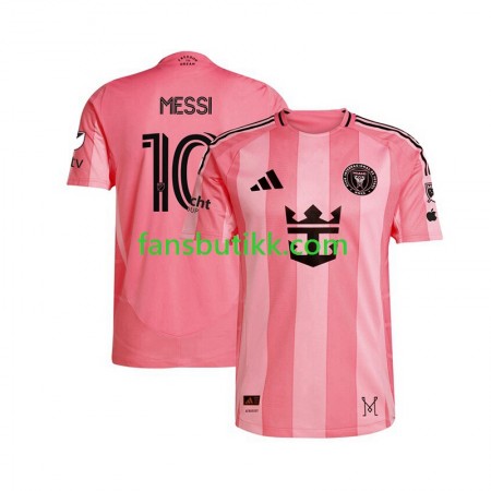 Fotballdrakt Inter Miami Lionel Messi 10 Hjemmetrøye 2025 Kortermet
